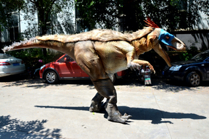 Costume de <span class=keywords><strong>dinosaure</strong></span> Velociraptor adulte, modè<span class=keywords><strong>le</strong></span> de simulation, <span class=keywords><strong>dinosaure</strong></span> animatronique adapté aux parcs à thème, dinosaures du <span class=keywords><strong>Jurassic</strong></span> Park - Product Image 4