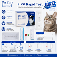 Test de diagnostic vétérinaire par cassette pour la périarthrite périostite infectieuse féline (PIF)