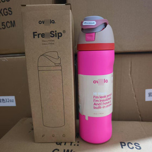 Bình nước thể thao Owa 24oz hai lớp cách nhiệt, in logo tùy chỉnh, chất liệu thép không gỉ, bình giữ nhiệt chân không có nắp đậy - Product Image 2