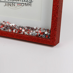 Tùy Chỉnh Long Lanh Khung Ảnh Bằng Gỗ Bóng Hộp Đóng Khung Với Các Ngôi Sao Bên Trong Với Đặc biệt Điều Trị Trang Trí Đám Cưới - Product Image 2