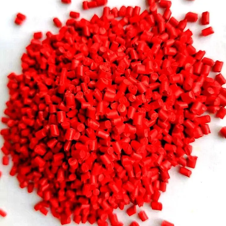 Aditif Masterbatch Plastik Warna Merah Plastik