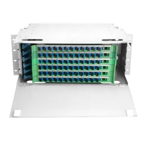 24 48 96 144 Core Outdoor ODF Unit Gabinete Caja de marco de panel de distribución de fibra óptica