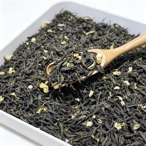 Thé <span class=keywords><strong>vert</strong></span> au jasmin biologique mélangé MWTEA, qualité supérieure, en vrac, 1 kg, étiquette privée, emballage personnalisé - Product Image 1