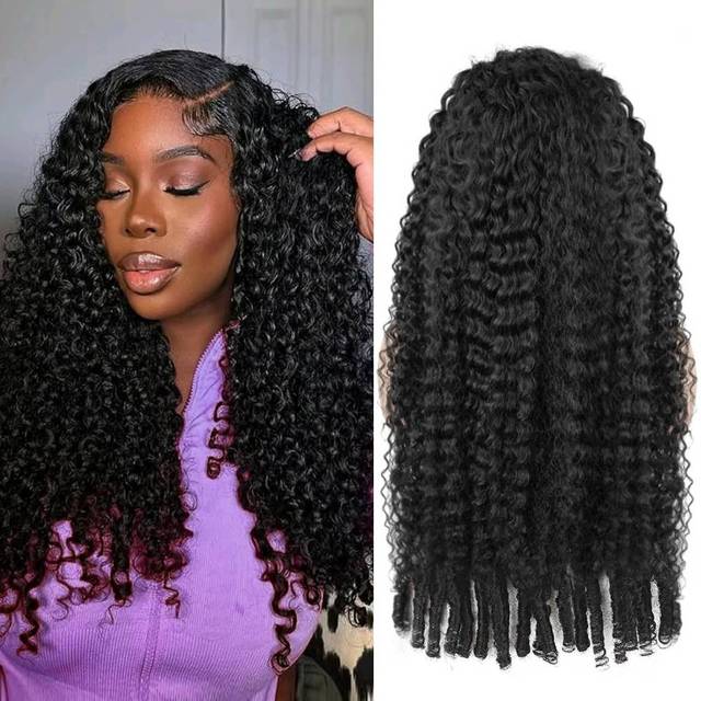 Wholesale 100 Virgin Raw Human Hair Wigs HD Lace Curly Glueless Lace Front Wigs 13x4 HD Lace Front Burmese Curl Wigs Pre Plucked