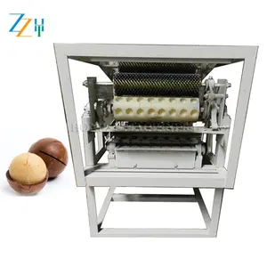 Máquina de Peeling de macadaia, máquina de Cracker de nueces de Macadamia orgánico, precio bajo
