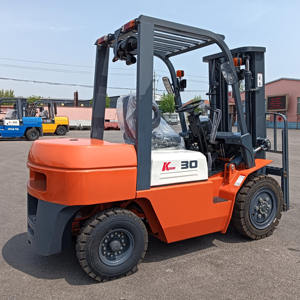 הלין מותג דיזל מלגזה 5 טון 3ton lpg מלגזה בנזין מלגזה עם מיכל תורן בצד מעלית שידה. 3-6 מ 'מזלג מעליות - Product Image 2