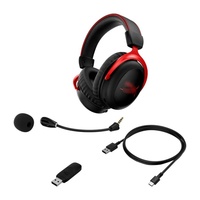 Top Vente Hyper X Cloud II Casque Dent Bleue Sans Fil Avec Conceilling De Bruit Et Son Surround Virtuel-Rouge