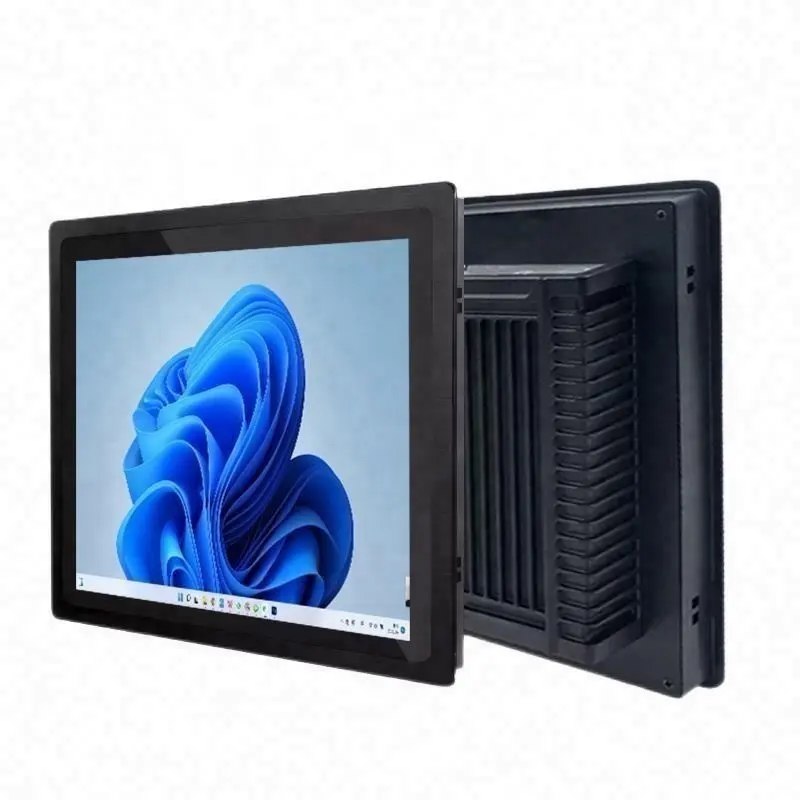 P65 nhúng cảm ứng tất cả trong một màn hình công nghiệp cho selfservice kiosk 15.6 "Độ sáng cao j4125 J1900 Core i3 i5 i7 Bảng điều chỉnh PC