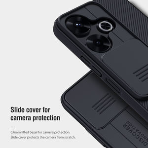 Custodia per telefono scorrevole con fotocamera per 2024 moda per <span class=keywords><strong>Xiaomi</strong></span> Redmi Note 13R 5G / Redmi <span class=keywords><strong>13</strong></span> 4G / <span class=keywords><strong>Xiaomi</strong></span> Poco M6 4G <span class=keywords><strong>Cover</strong></span> posteriore - Product Image 3