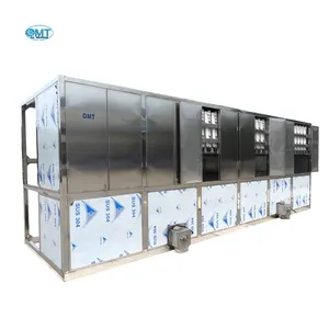 Fournisseur de la Chine Machine de fabrication de tubes de glace de 8 tonnes Machine de fabrication de blocs de glace industriels avec solaire