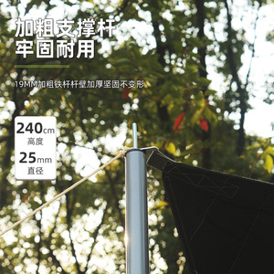 Explore The Boundless <b>Canopy</b> <b>Tent</b> 25M Projection Area Outdoor Sunshade Rainproof Hexagonal Awning For Camping Picnic - Product Image 2