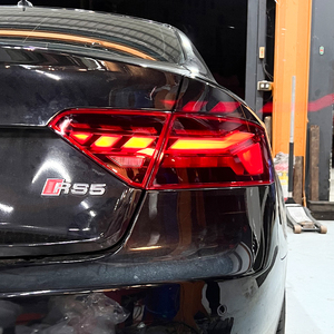 Montaje de luces traseras de coche para <span class=keywords><strong>Audi</strong></span> <span class=keywords><strong>A5</strong></span> A5L S5 RS5 <span class=keywords><strong>2008</strong></span>-2016 LED Auto luces traseras actualización 2021 estilo dinámico luces traseras Accesorios - Product Image 6