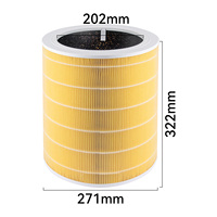 Filtre à cartouche de rechange pour purificateur d'air rond LEVOIT Core 600S & Core 600S-P, HEPA H12 H13, charbon actif