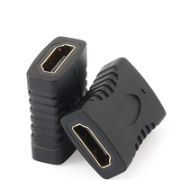 Adaptateur d'extension HDMI vers HDMI, connecteur femelle-femelle 1080P, câble convertisseur pour HDTV HDCP