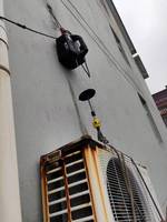 Grue de treuil électrique portable 1500W 110V 1100lbs avec fil et télécommande sans fil