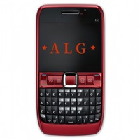 2,4'' E63 3G Mobiltelefon WIFI QWERTY-Tastatur Dual-SIM GSM Entsperrt 3G Kleines Mobiltelefon WCDMA Europa Amerika Afrika