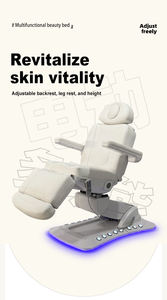 Table de massage thermique électrique multifonctionnelle moderne neuve en coton avec éponge haute densité – Idéale pour salon de beauté - Product Image 2