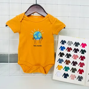 أطقم ملابس Vetement Pour Bebe للأطفال حديثي الولادة من عمر 0-3 أشهر رومبير للأولاد والبنات