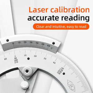 RTS Rapporteur de biseau universel 0-320 degrés Angle réglable Vernier Rapporteur goniomètre - Product Image 4