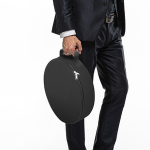 Bolsa de almacenamiento para pistola de carga, circular, negra, impermeable, ignífuga, para uso en viajes en vehículos eléctricos - Product Image 1