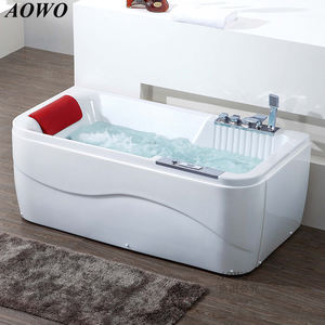 Bain à remous extérieur en acrylique de luxe pour 1 personne, jacuzzi, idromassaggio, bain à remous individuel - Product Image 1