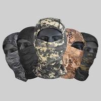 Fabricante nuevos hombres mujeres personalizado Camo impreso máscara de esquí motocicleta todo estampado pasamontañas logotipo personalizado Skimask pasamontañas con capucha