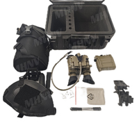MHNV caza de mano de doble visión infrarroja FOM1600 P43 P45 Gen 2 + IIT ganancia Manual fusión térmica binoculares de visión nocturna gafas