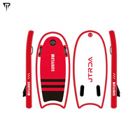Planche de surf gonflable JTRDA 546 modèle 4,5 pieds, prix bas, design personnalisé, fabriquée en Chine, pour adultes et enfants, bodyboard 18 PSI