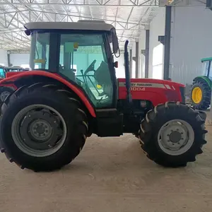 Traktor roda bekas/bekas, peralatan mesin pertanian Massey Ferguson 100hp 4x4wd