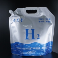 5L 10L transparent bec poche boisson poche avec bec emballage boisson sac boisson sac bébé nourriture bec poche lait