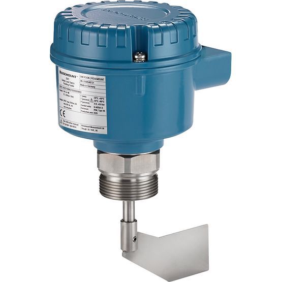 Rosemount 2500 Series Point Level Switches for Solids Applications  2521 Solids Level Switch  Vibrating Fork