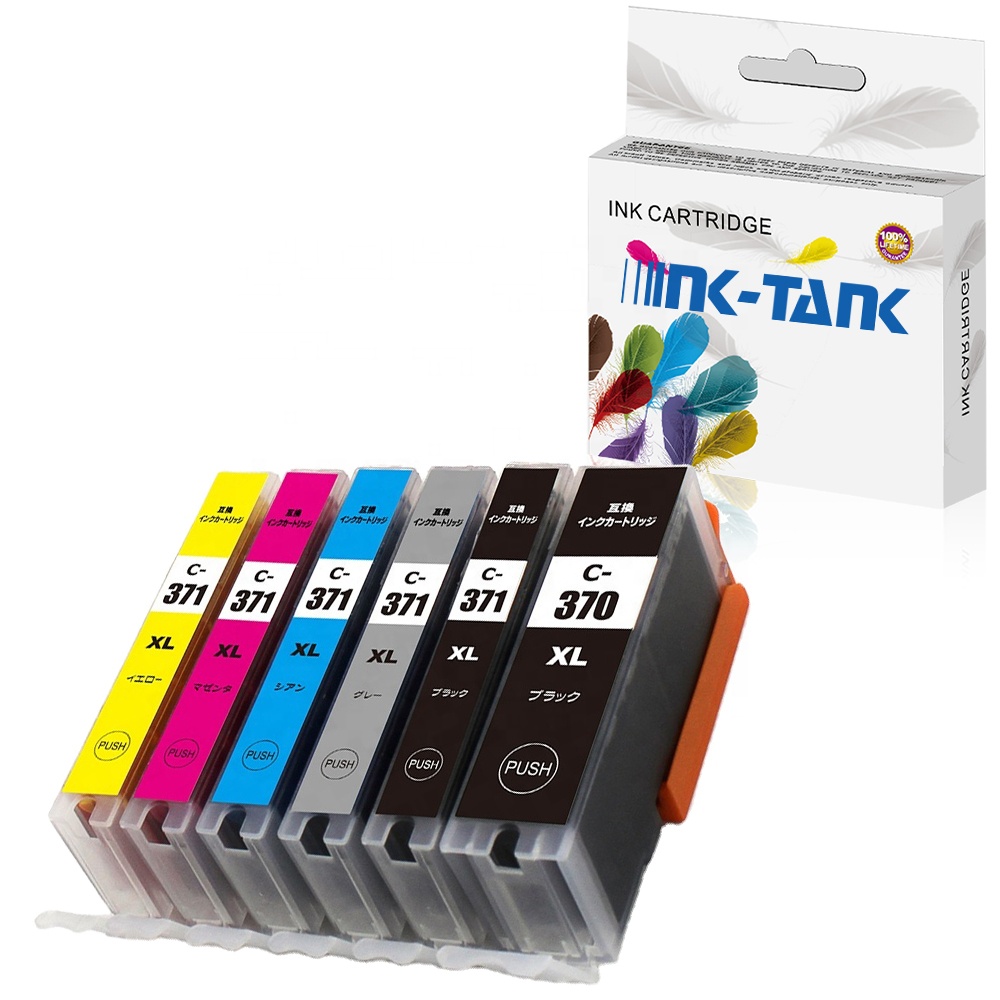 INK-TANK BCI 370XL 371XL Compatible Ink Cartridges for Canon