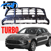 Grille de pare-chocs avant d'origine d'occasion OEM 95B807683, livraison rapide, pour Porsche Macan Turbo 2014-2018