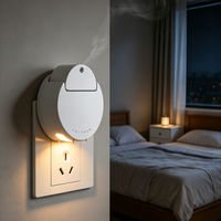 Diffuseur d'arômes mural intelligent sans eau pour huiles essentielles, avec lumière d'ambiance, pour la maison et les chambres d'hôtel, en gros