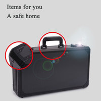 Portable professionnel en aluminium emballage valise boîtes à outils boîte de rangement rigide