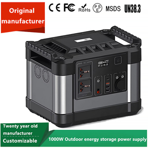 Station d'alimentation portable G2000 2220Wh à onde sinusoïdale pure, batterie externe lithium-ion, panneau solaire, source de charge pour voiture, MPPT, télécommande - Product Image 3