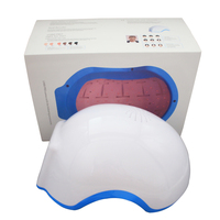 Casque de luminothérapie rouge OEM/ODM pour la repousse des cheveux, 678 nm, 80 diodes LED, luminothérapie pour la tête