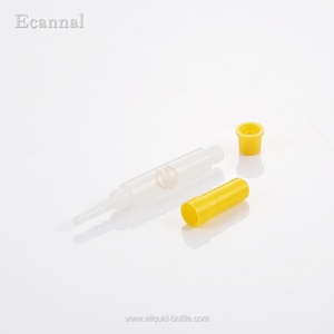 ขวด HDPE ทรงกลมขนาด 1.5 มล. ยี่ห้อ Ecannal แบบบีบได้ พร้อมฝาเกลียวและฝาปิดแบบ Snap Cap สำหรับบรรจุของเหลว เช่น เอสเซนส์ เซรั่ม เจล กาว - Product Image 6