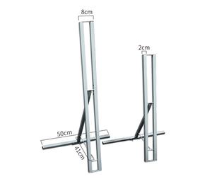 Support de peinture décoratif pour œuvres d'art, <span class=keywords><strong>chevalet</strong></span> pliable en métal pour exposition au sol - Product Image 3