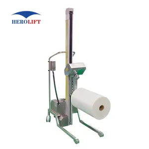 Portable Roll Lifter For Lifting And Rotating Rolls