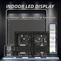 Modules d'affichage LED P4 pleine couleur pour intérieur, à performance stable, pour centres commerciaux, magasins de détail, ascenseurs et aéroports