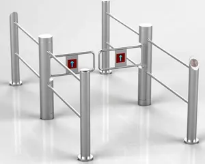 Tourniquet à balancier en acier inoxydable haute sécurité avec lecteur de reconnaissance faciale, protection IP54, fonction bidirectionnelle pour - Product Image 3