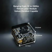 Sensor Fotoeléctrico Láser XD-S2000 DToF de 2000m para Mapeo Forestal e Inspección de Líneas Eléctricas X-Dynamics UART