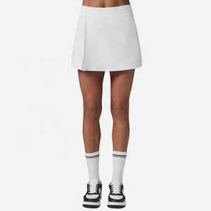 Personalizado poliéster Spandex alta calidad Pickleball Fitness deportes Slit A-line deportes tenis Golf falda con pantalones cortos interiores - Product Image 5