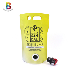 Tùy chỉnh đứng lên túi 3L với vòi nước TAP Túi Nước Trái cây trong hộp Rượu vang đỏ lưu trữ Dispenser - Product Image 3