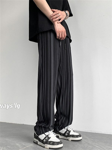 <span class=keywords><strong>กางเกง</strong></span>ผ้าไอซ์ซิลค์สำหรับผู้ชาย<span class=keywords><strong>กางเกง</strong></span>ลำลองสำหรับผู้สูงอายุกางเกงหลวม - Product Image 3