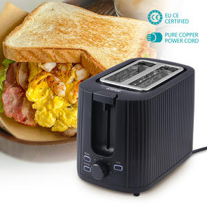 WINNING STAR <span class=keywords><strong>ST</strong></span>-90601 930W Grille-pain à 2 tranches à fente longue en acier inoxydable pour usage domestique Décongélation Griller les pains surgelés - Product Image 6