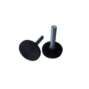 Piedini di livellamento regolabili personalizzabili dalla fabbrica per Decking e accessori per mobili piedini in gomma plastica con livellamento delle gambe - Product Image 1