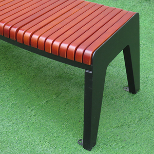 Moda güzel uzun sandalye halka açık park bankı alışveriş merkezi ahşap tezgah - Product Image 5
