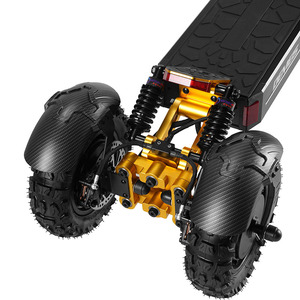 สกู๊ตเตอร์พับได้สี่ล้อ Coolrider H1 สำหรับผู้ใหญ่ แบตเตอรี่ 20Ah มอเตอร์คู่ 800W*2 กันน้ำ ระยะทาง 70 กม. รับน้ำหนักได้ 120 กก. รุ่น H - Product Image 2